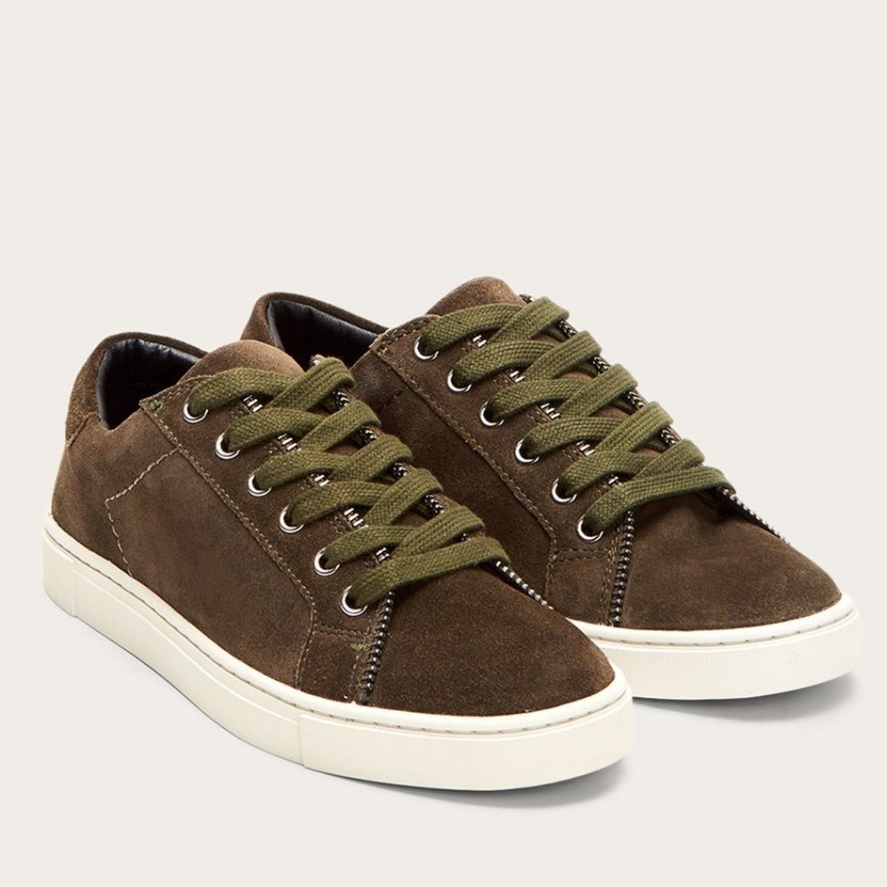 FRYE Suede Lace Up Sneakers